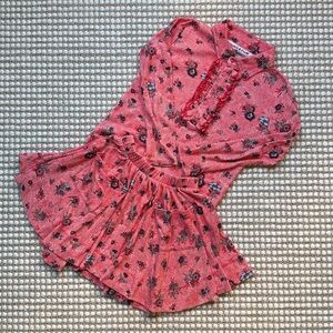 Misha & Puff Floral Skirt Set with 2 Matching Shirt Options